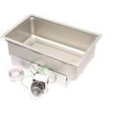 Wells WEL5P-SS206D Single Pan Built-In Warmer with Drain