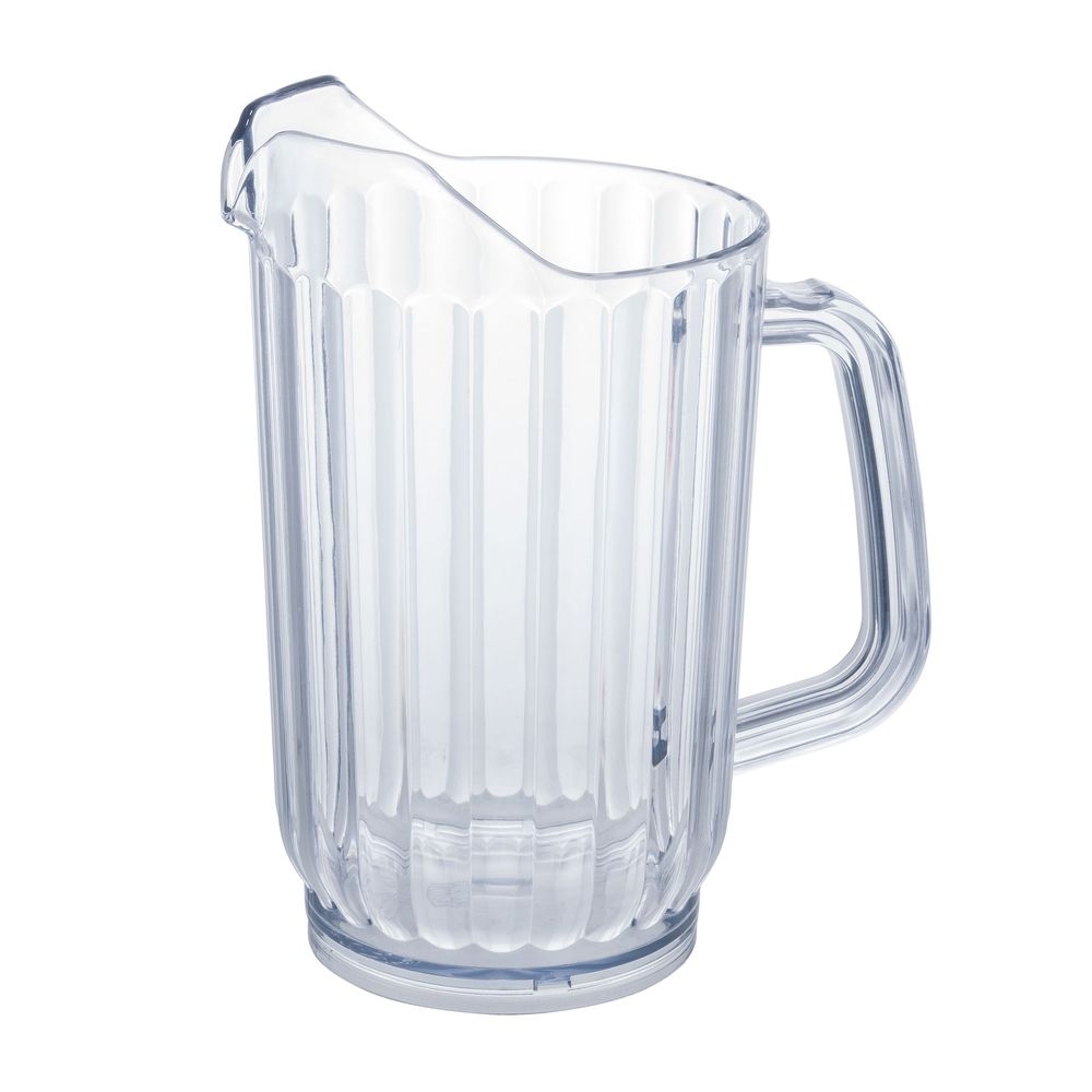 Winco Wps-32 San Plastic Break-resistant Pitcher, 32 Ounce Capacity -- 4 Per Case