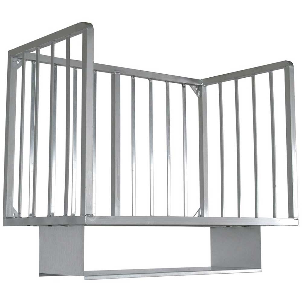 John Boos Table Mount Aluminum Meat Boat Rack, 72 X 20 Inch