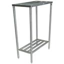 John Boos Clear Stainless Steel 2 Shelf Cooler Rack, 59 x 18 inch.