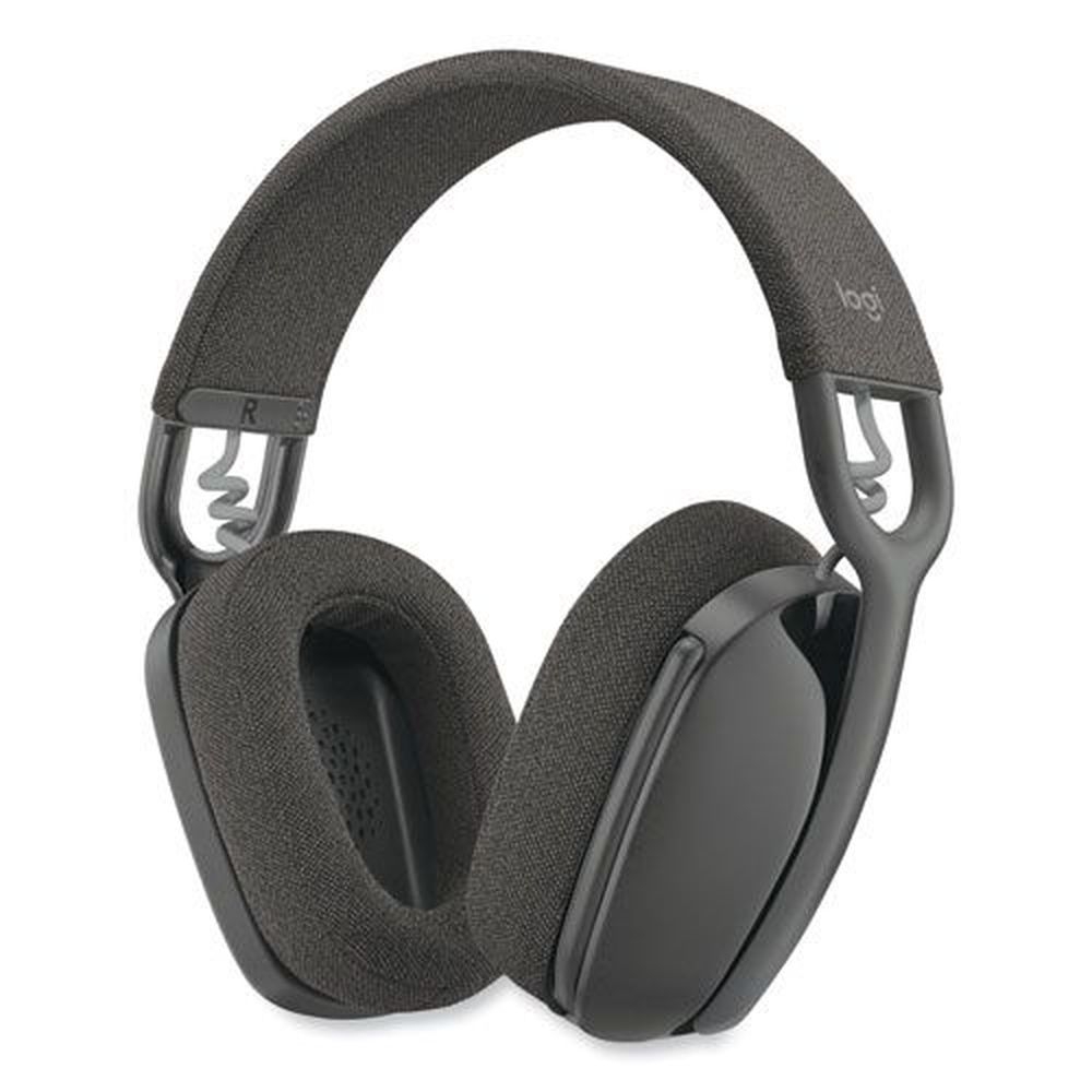 Logitech Graphite Zone Vibe Wireless Binaural Over The Head Headset