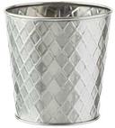 Tablecraft Lattice Collection Stainless Steel Round Cup, 4.25 inch Dia. x 4.25 inch