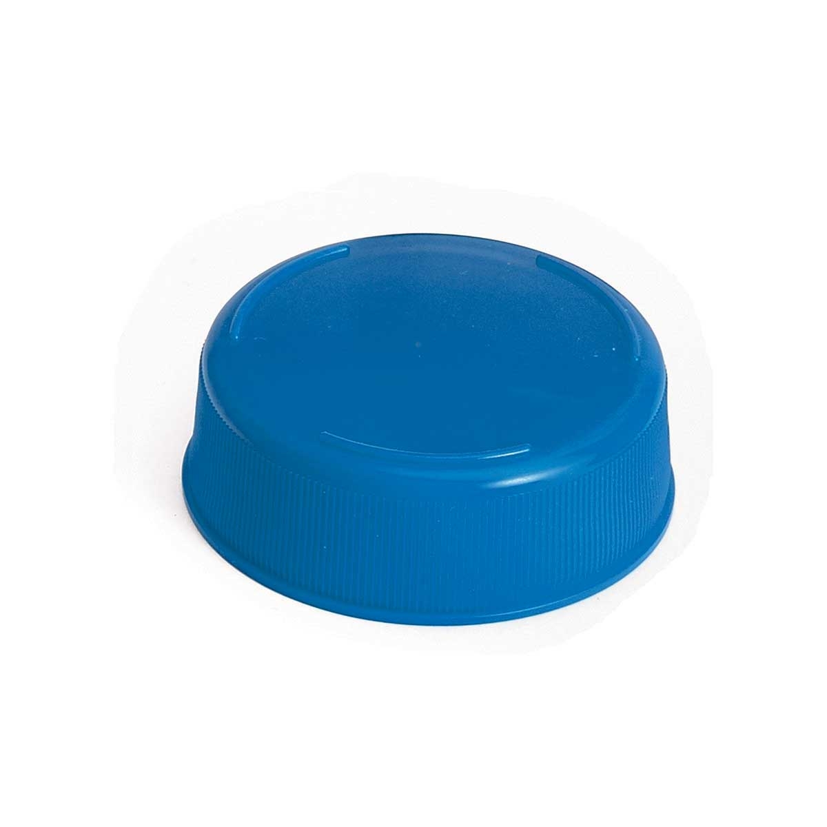 Tablecraft Invertatop 2.3125 Inch Polyethylene Blue 53 Mm End Cap For Squeeze Bottles, 12 Count