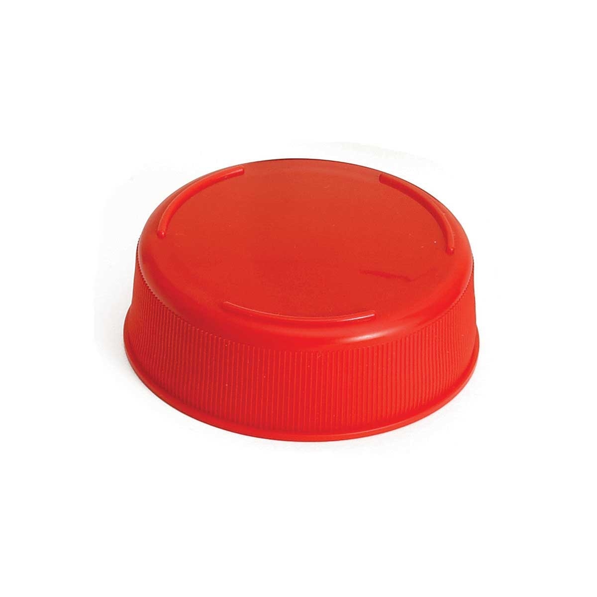 Tablecraft Invertatop 2.3125 Inch Polyethylene Red 53 Mm End Cap For Squeeze Bottles, 12 Count