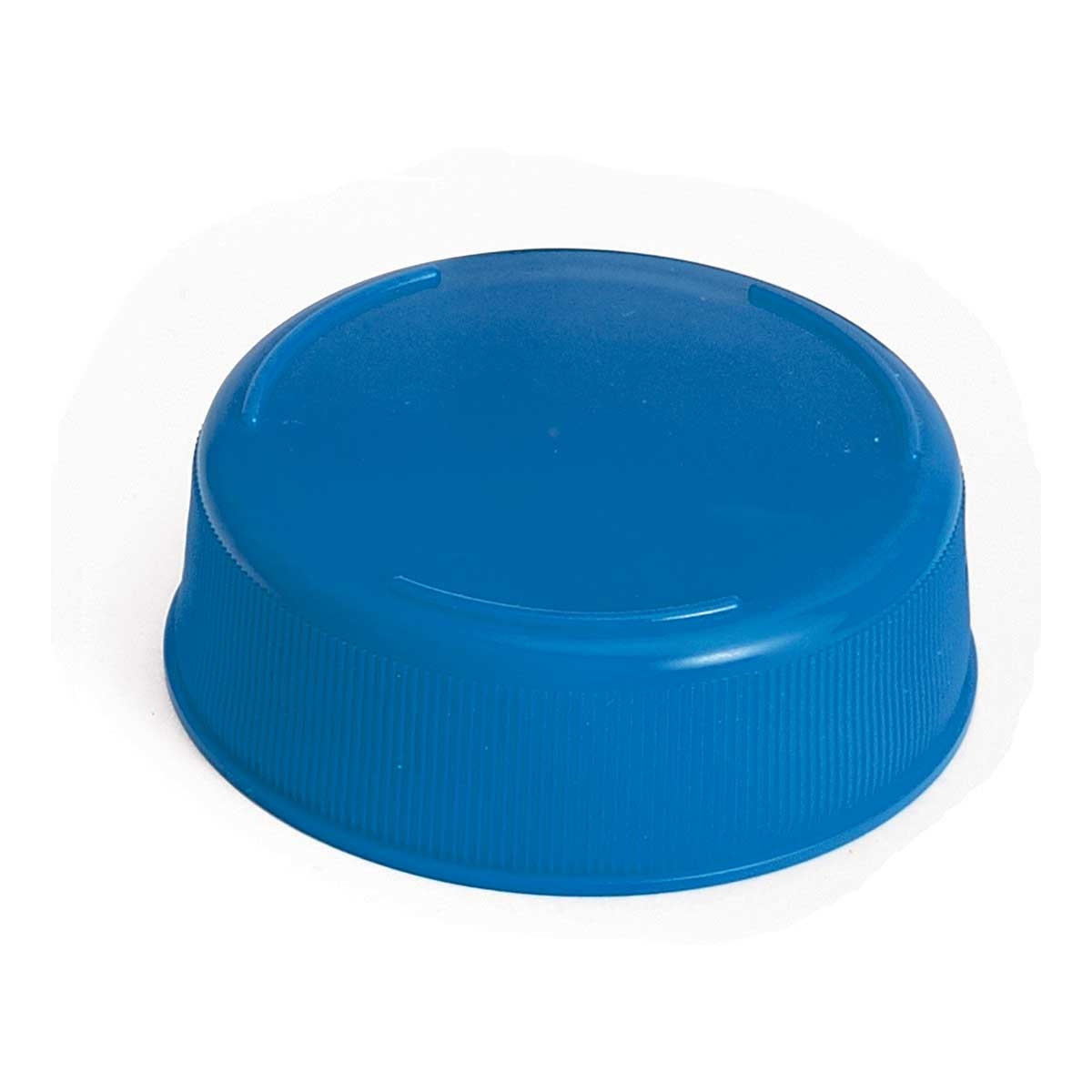 Tablecraft Invertatop 2.75 Inch Polyethylene Blue 63mm End Cap For Squeeze Bottles, 12 Count