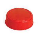 Tablecraft InvertaTop 2.75 inch Polyethylene Red 63mm End Cap for Squeeze Bottles, 12 count