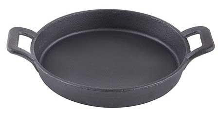Tablecraft Cast Iron Cookware Fajita Platter, 24 Ounce Capacity
