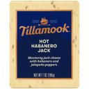 Tillamook Hot Habanero Jack Deli Cut Cheese, 7 Ounce -- 12 per case.
