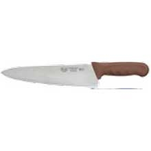 Winco Stal Chefs Knife with Brown Polypropylene Handle, 10 inch -- 6 per case.
