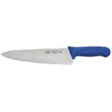 Winco Stal Chefs Knife with Blue Polypropylene Handle, 10 inch -- 6 per case.
