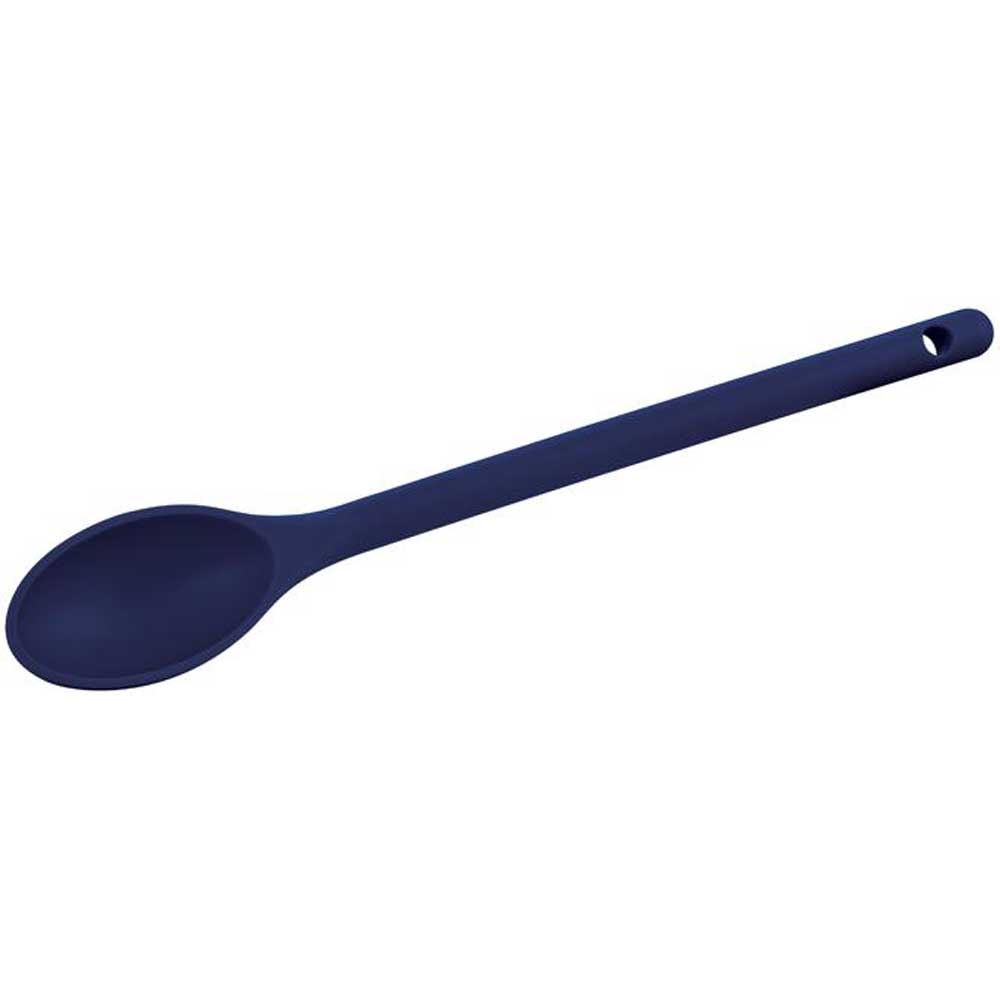 Winco Blue High Heat Nylon Spoon, 15 Inch -- 12 Per Case