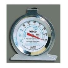 Winco Dial Freezer/refrigerator Thermometer, 3 Inch