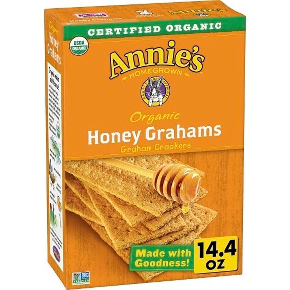 Annie's Homegrown Organic Honey Graham Cracker, 14.4 Ounce -- 12 Per Case