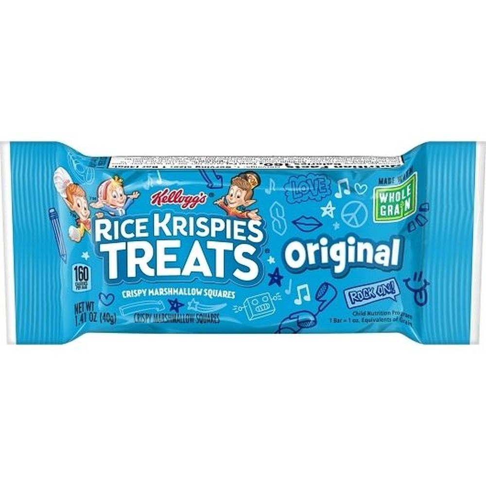 Rice Krispies Treats Whole Grain Bar, 1.41 Ounce - 20 per pack -- 4 packs per case.