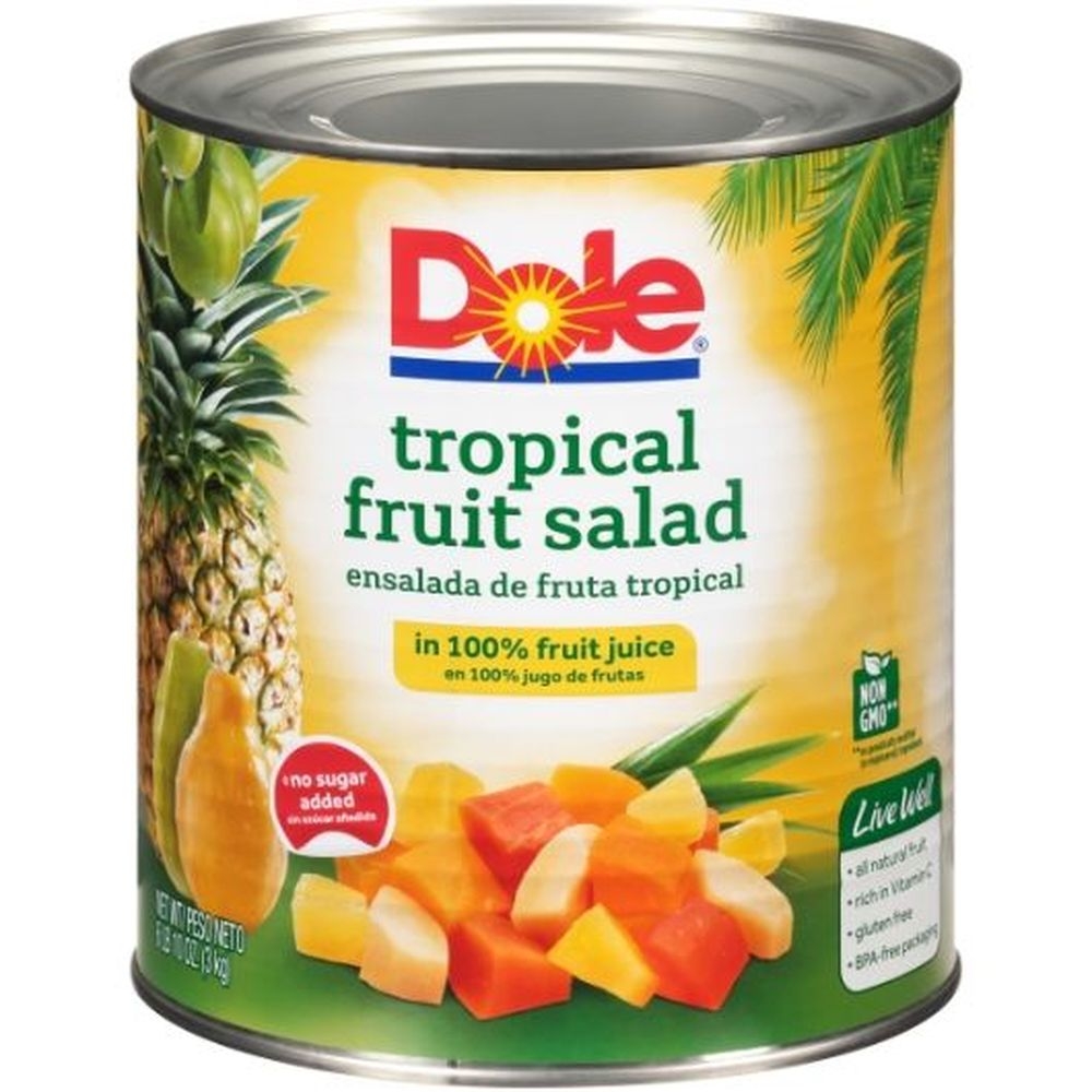 Dole Tropical Fruit Salad, 106 Ounce -- 6 Per Case