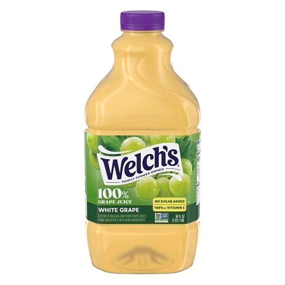 Welch's Juice Grape White Plastic, 64 Ounce -- 8 Per Case