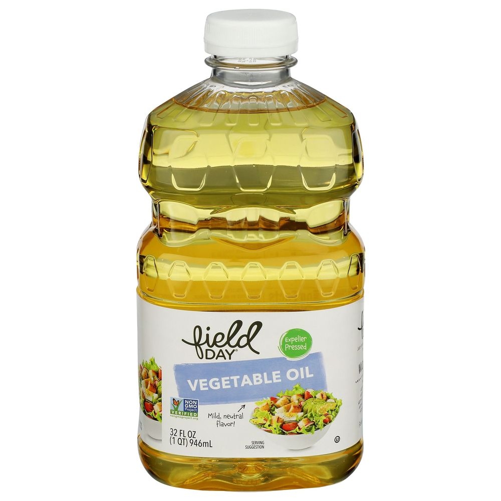Field Day Expeller Pressed Vegetable Oil, 32 Fluid Ounce -- 12 Per Case