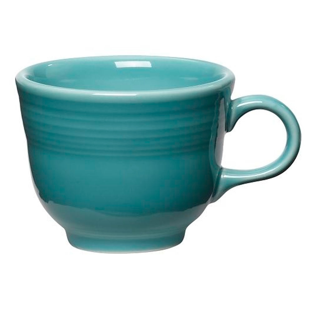 Fiesta Classic 7 3/4 Ounce Turquoise Tea Cup, 12 Count