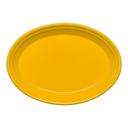 11.625 x 8.875 x 1.5 inch Daffodil Medium Oval Serving Platter