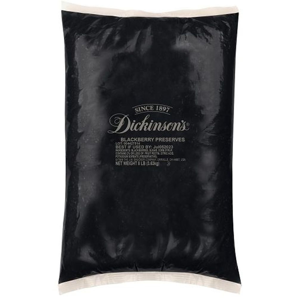 Dickinson's Blackberry Preserve, 8 Pound -- 4 Per Case