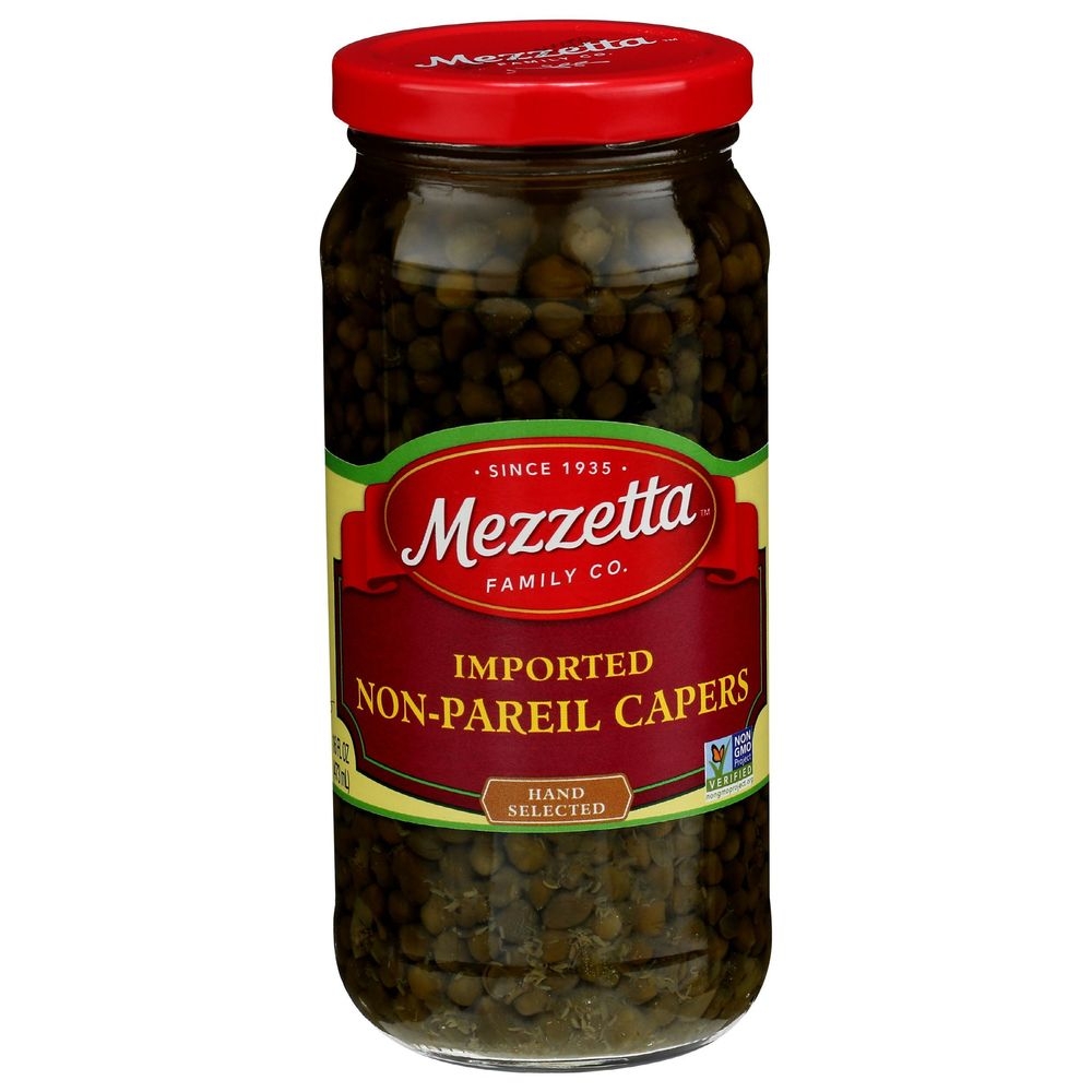 Mezzetta Imported Non Pareil Capers, 16 Ounce -- 6 Per Case