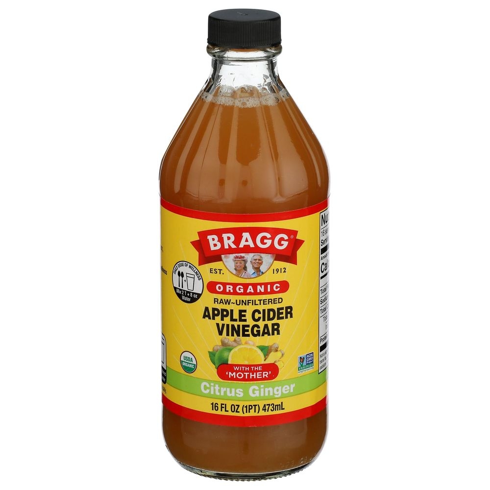 Organic Citrus Ginger Apple Cider Vinegar