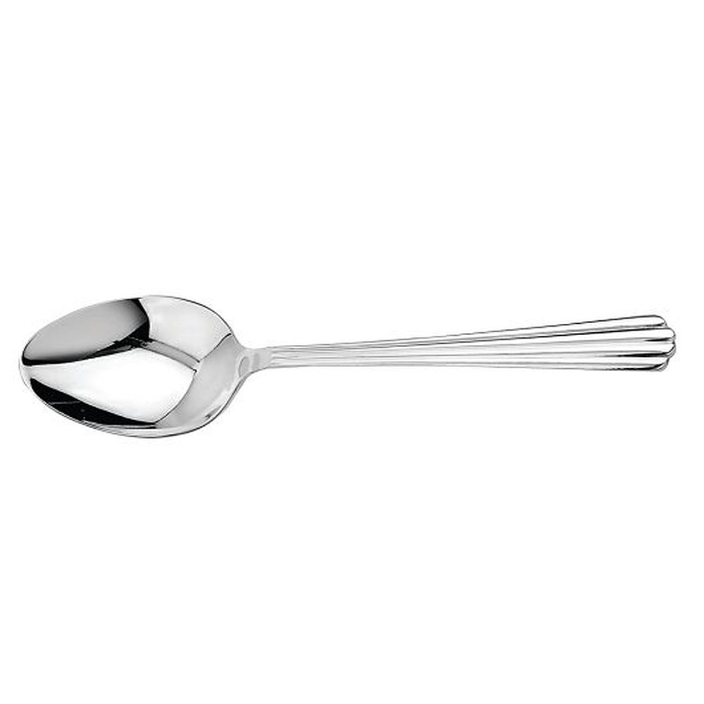 Walco Hyannis 6.75 Inch 18/10 Stainless Steel Oval Bowl Soup/dessert Spoon, 24 Count