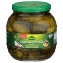 Garlic Barrel Pickles