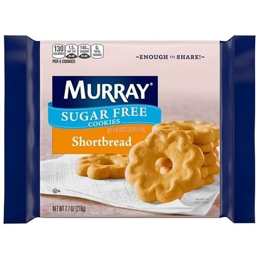 Murray Sugar Free Shortbread Cookies, 7.7 Ounce -- 12 per case