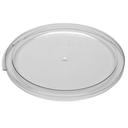 Camwear Cover fits 12 18 and 22 Quart Clear Polycarbonate Round Food Storage Container