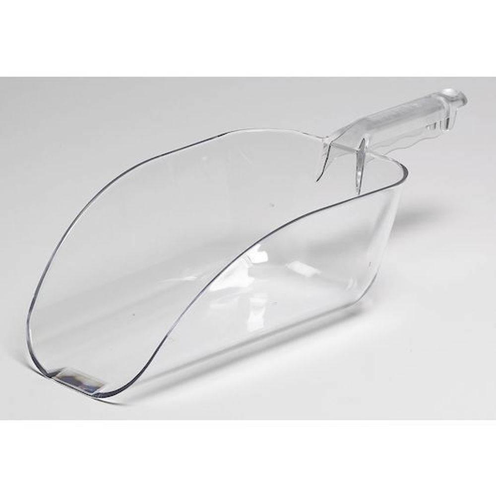 Cambro Camwear Clear Plastic Scoop, 64 Ounce Capacity
