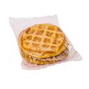 Cheesy Egg and Potato Sausage Waffle Sandwich