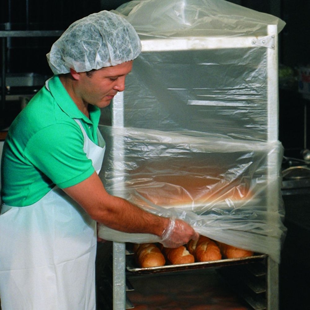 Elkay Plastics Hdpe Bun Pan Rack Cover, 52 X 80 Inch -- 50 Per Case