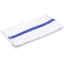 Cotton Bar Mop Towel with Blue Center Stripe