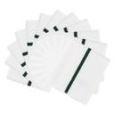 Microfiber Ribbed Bar Mop with Green Center Stripe