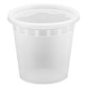 Clear Polypropylene Deli/Soup Takeout Container 24 Ounce