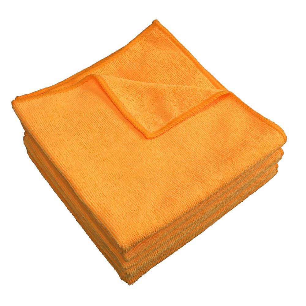 Orange 275 GSM Microfiber Terry Cloth
