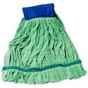 Green Microfiber Tube Mop Head