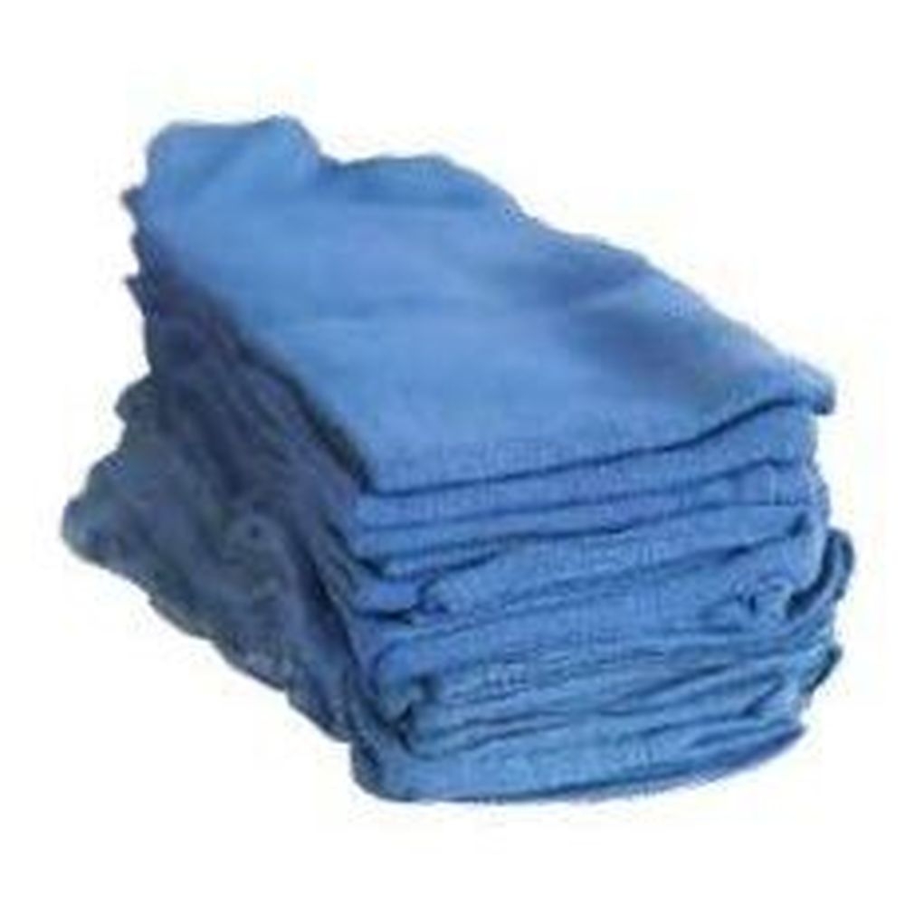 Cotton Blue Window Towel