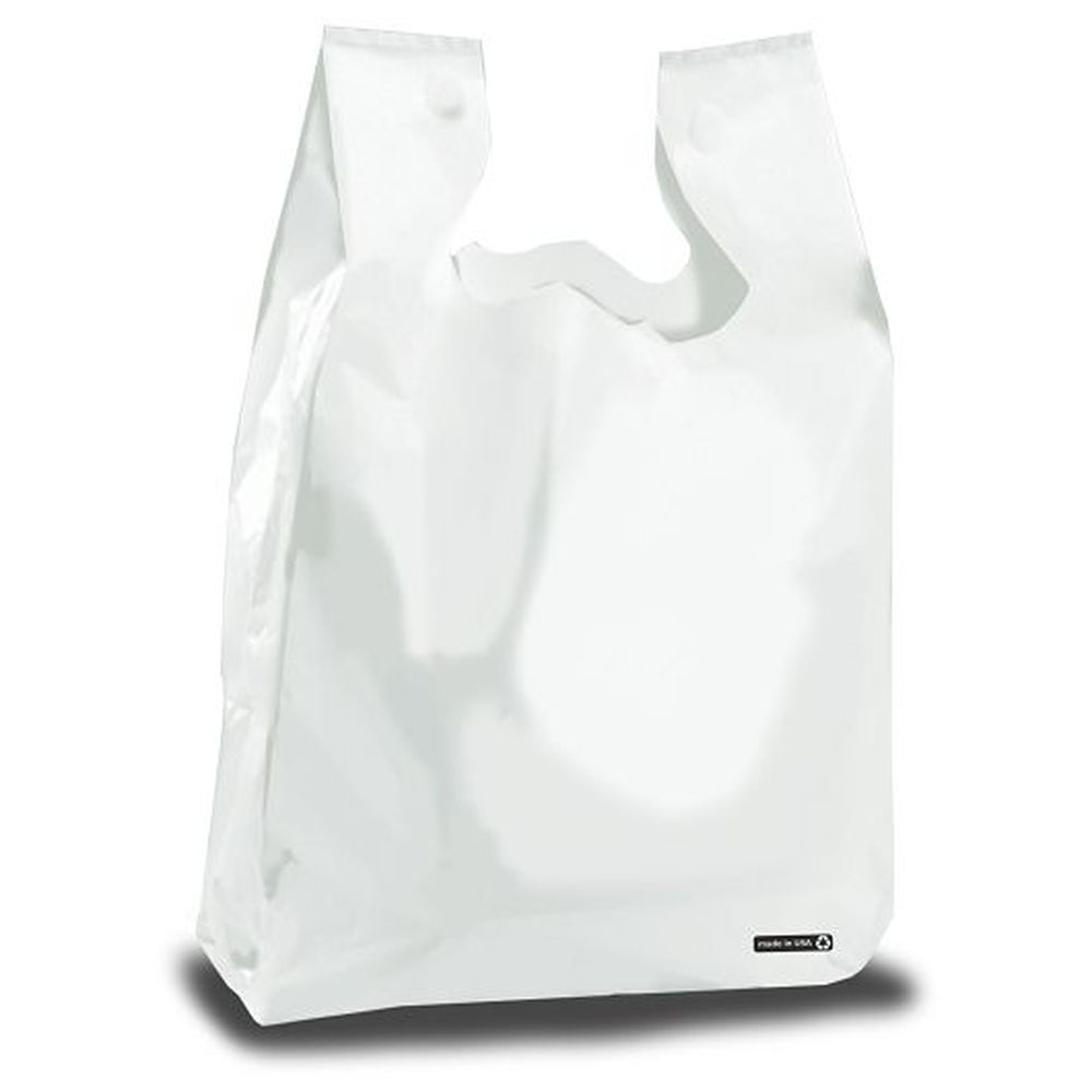Plastic Carry-Out Clear Bag