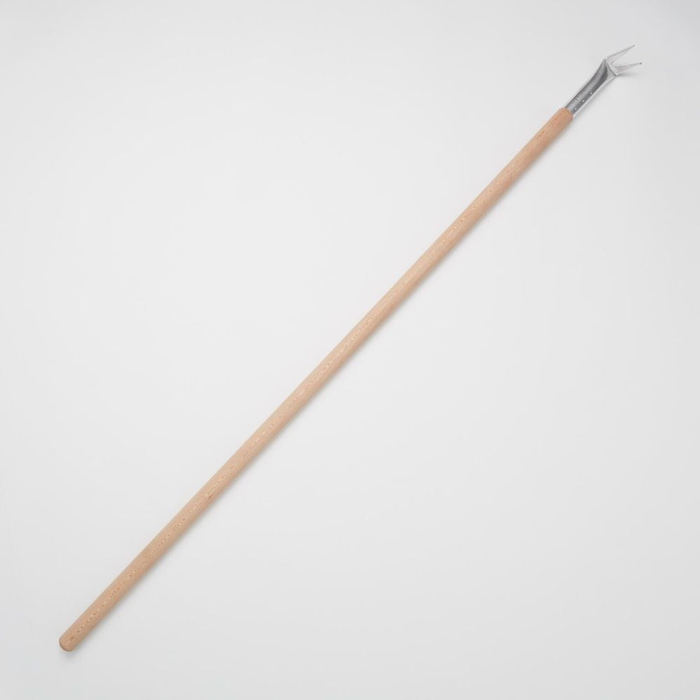 American Metalcraft Aluminum Pizza Bubble Popper With Rubberwood Handle, 51 Inch Long