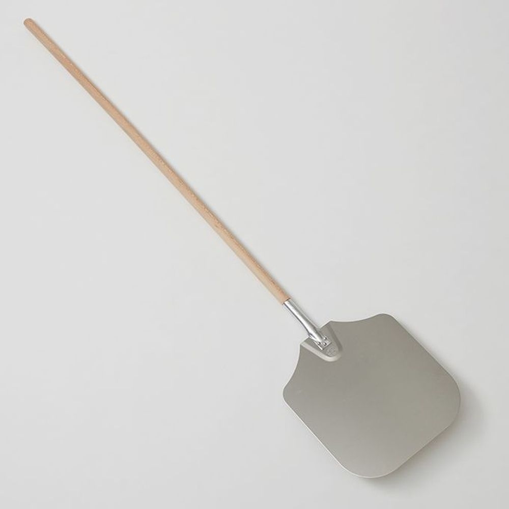 American Metalcraft Aluminum Small Blade Pizza Peel With Wood Handle, 66 Inch Overall Length