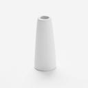 American Metalcraft White Prestige Bud Vase Tower, 1 1/2 x 4 inch