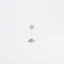 American Metalcrafts Chrome Base Musical Number Stand, 6 inch -- 12 per case