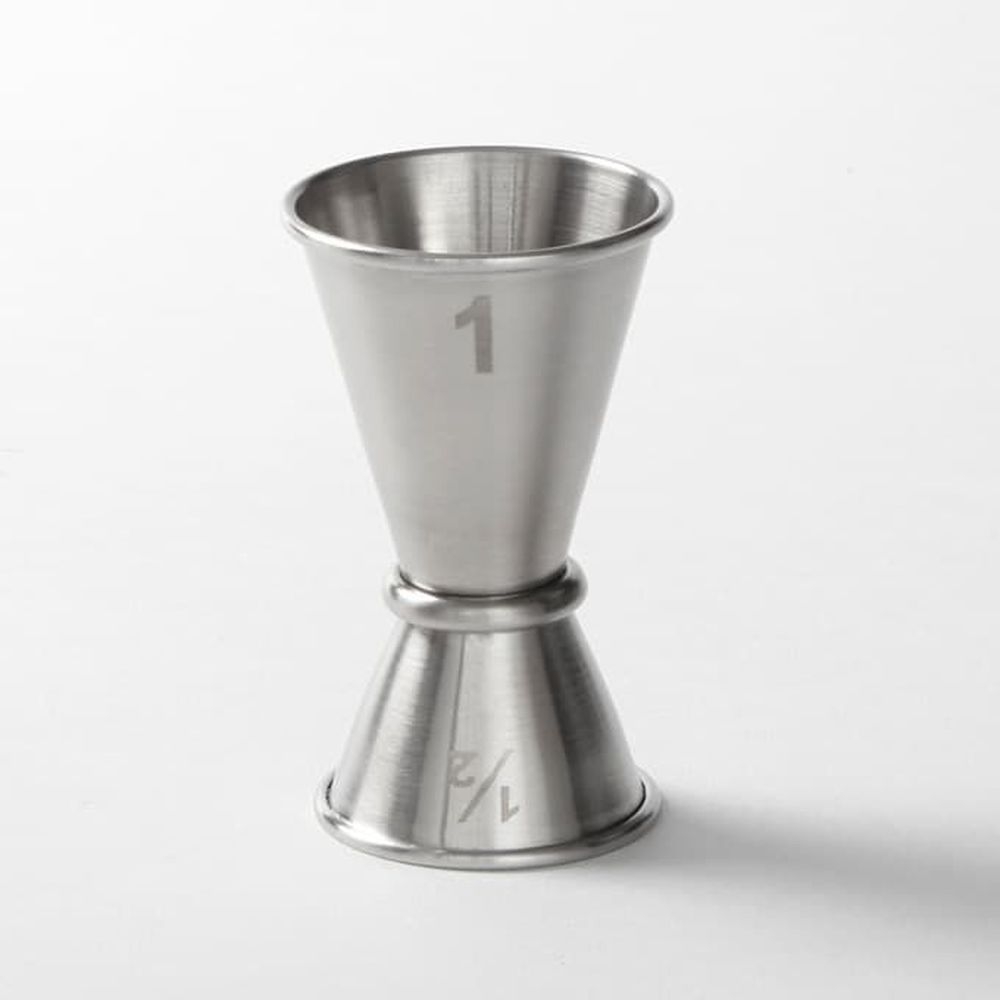 American Metalcraft Stainless Steel Satin Finish Japanese-style Jigger, 12 X 1 Ounce Capacity