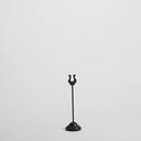 American Metalcraft Black Harp Style Weighted Number Stand, 8 inch Height