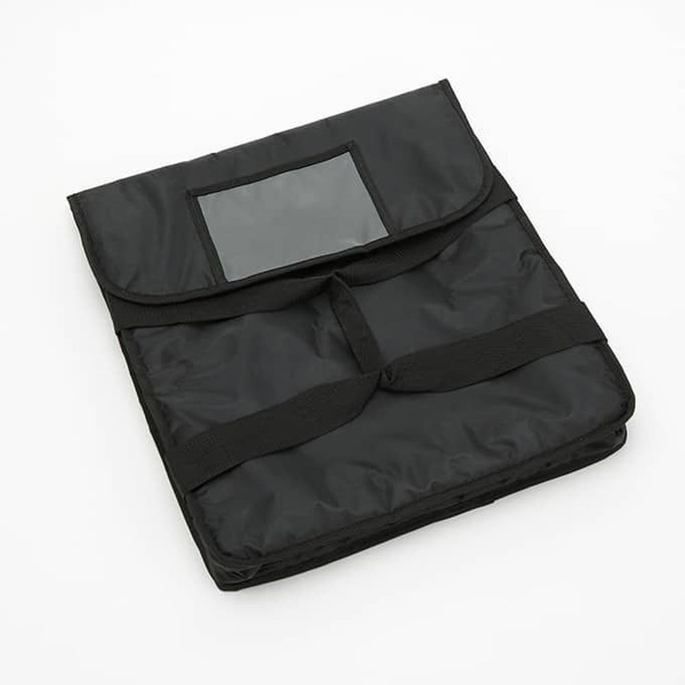 American Metalcraft Black Polyester/polyethylene Deluxe Pizza Delivery Bag, 18 X 18 X 5 Inch