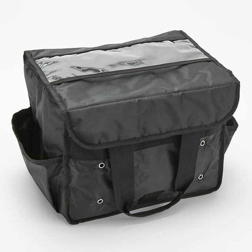 American Metalcraft Black Polyester/polyethylene Deluxe Sandwich Delivery Bag, 15 X 9 X 12 Inch