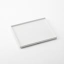 American Metalcraft Naturals Collection White Lid/Tray, 10-7/8 inch Length X 8-1/4 inch Width X 3/4 inch Height