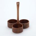 American Metalcraft Wood Acacia Shaker Caddy